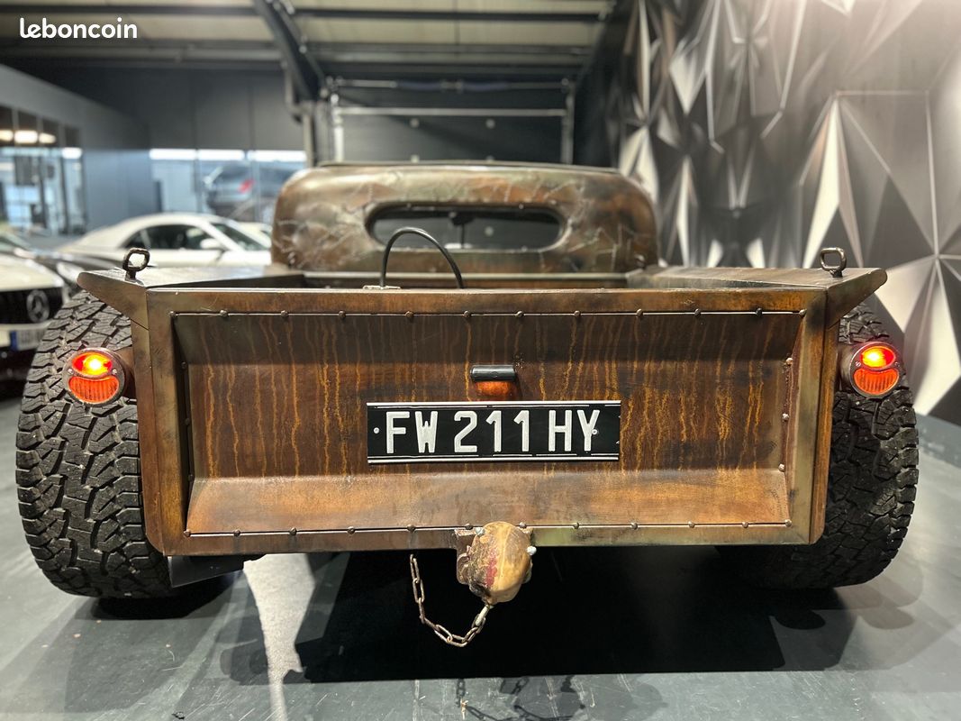 Chevrolet Rat Rod Hot Rod V8 5.7 350 CI 250 CH Boite Automatique 2 Places Carte Grise Collection 1955 (image 6)