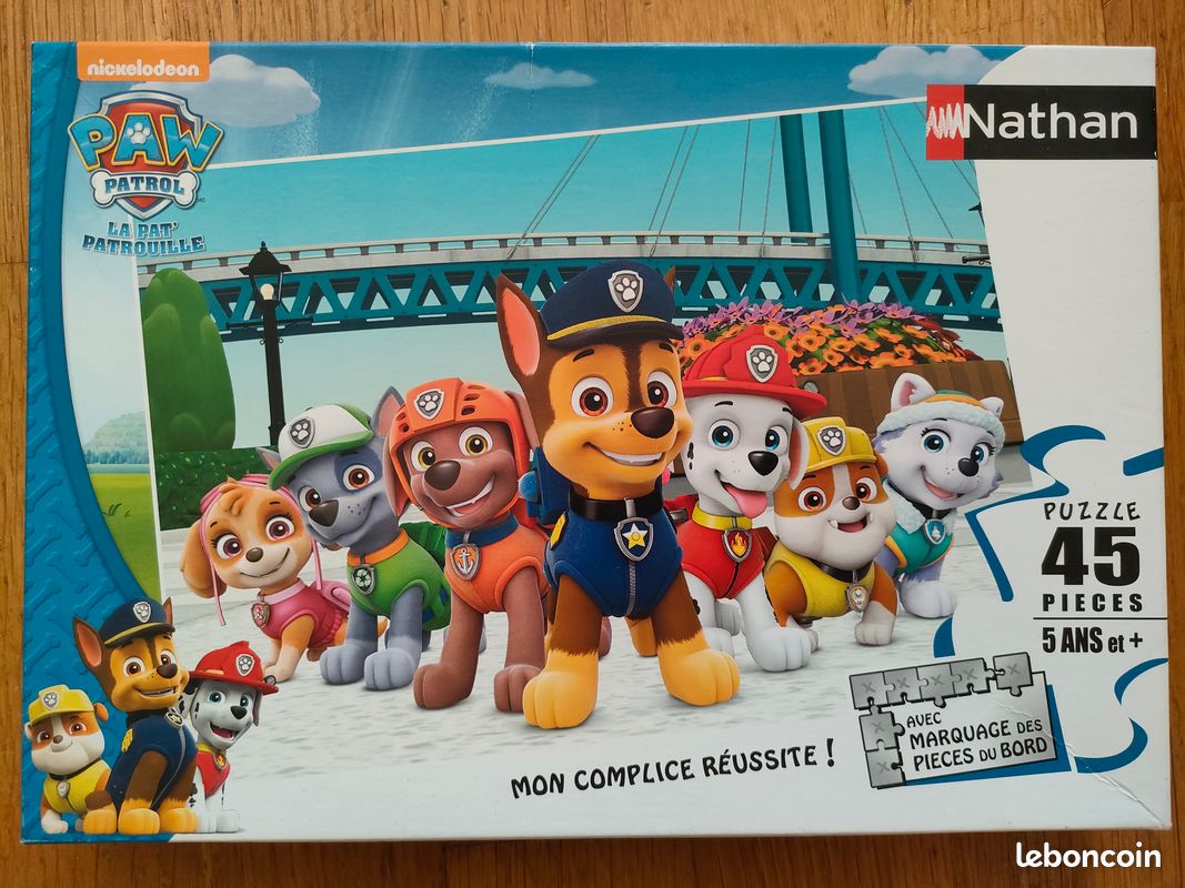 Lot de 2 puzzles Nathan - 45p - Cars et Pat patrouille (image 4)