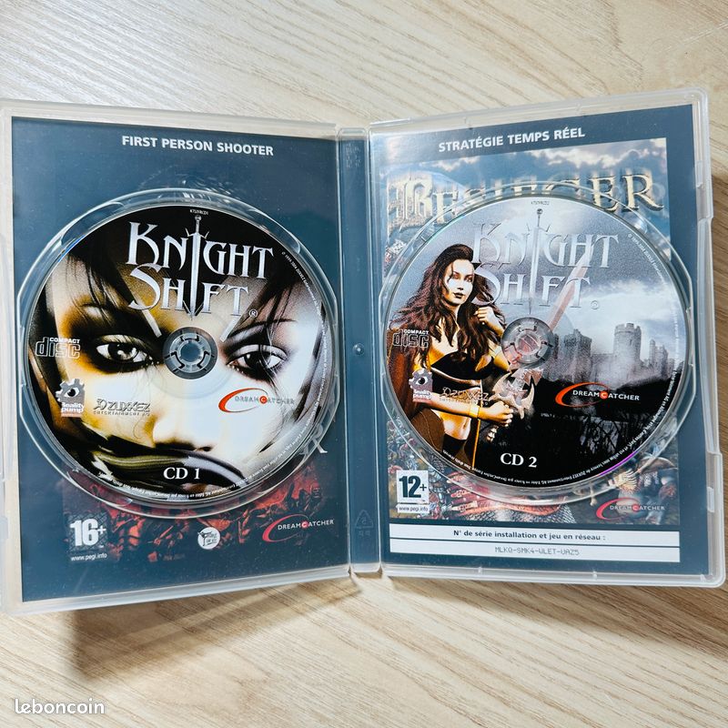 Jeu PC Knight Shift - Neuf, Sous Blister, Pour Les Amateurs De Stratégie Et D'aventure