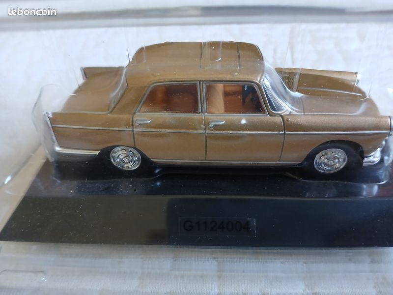 Modèle Réduit Peugeot 404 Norev 1/43 - Année 1965, Couleur Vert Antique, Occasion