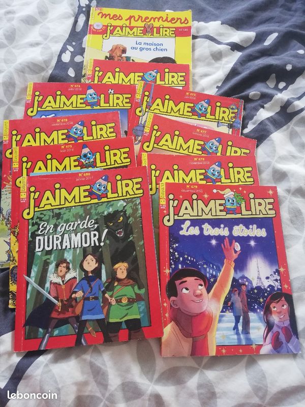 Livre j'aime lire enfant (image 1)
