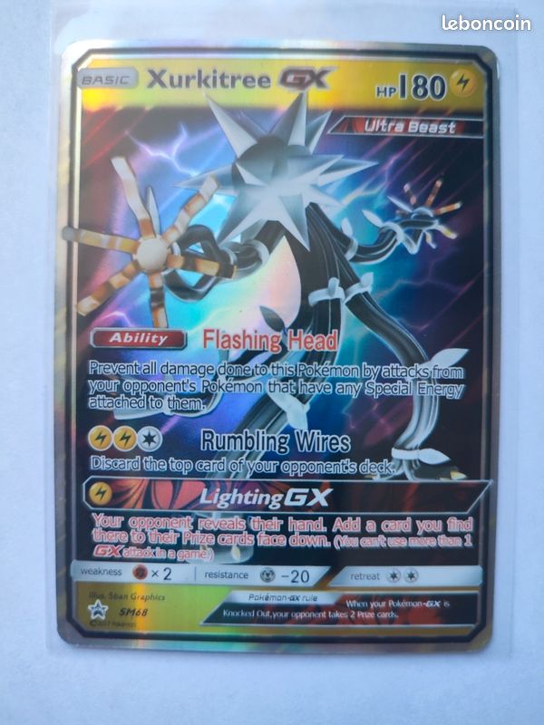 xurkitree gx pokemon card SV58/SV94 Xurkitree GX | Rare Ultra Card | Hidden Fates Shiny Vault