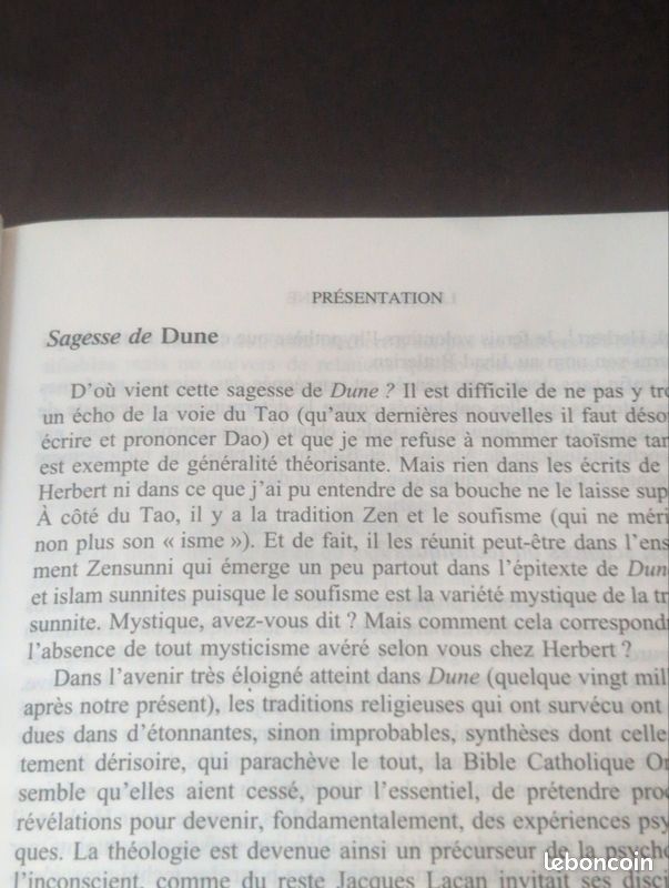Intégrale DUNE de Franck HERBERT, les 6 livres en 2 volumes COLLECTOR chez Robert Laffont, 82e port inclus voir annonce) (image 5)