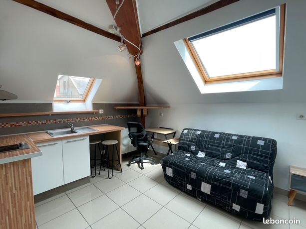 Studio équipé refait à neuf dans résidence en centre-ville