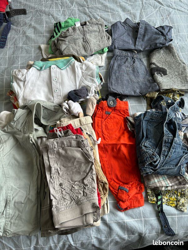 Lot vêtements garçon 6 mois (image 1)