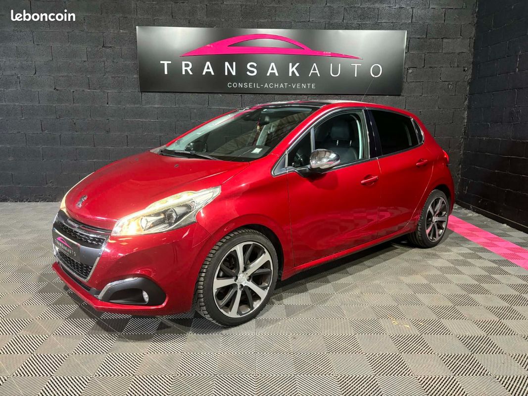 PEUGEOT 208 1.6 BlueHDi 100ch SS BVM5 Féline/2 eme Main/ Distri OK (image 2)