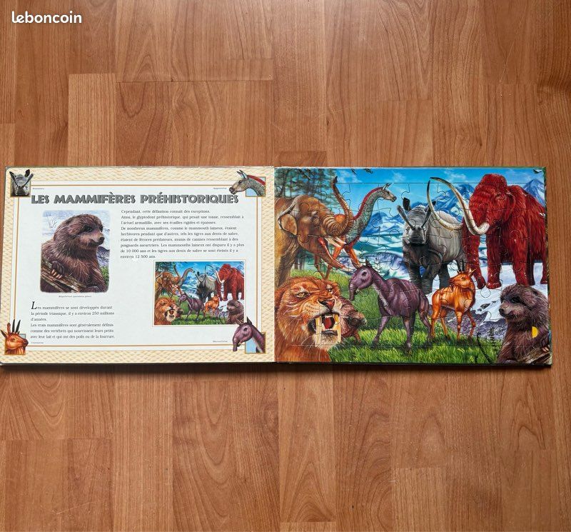 Livre Puzzle Les dinosaures (image 3)
