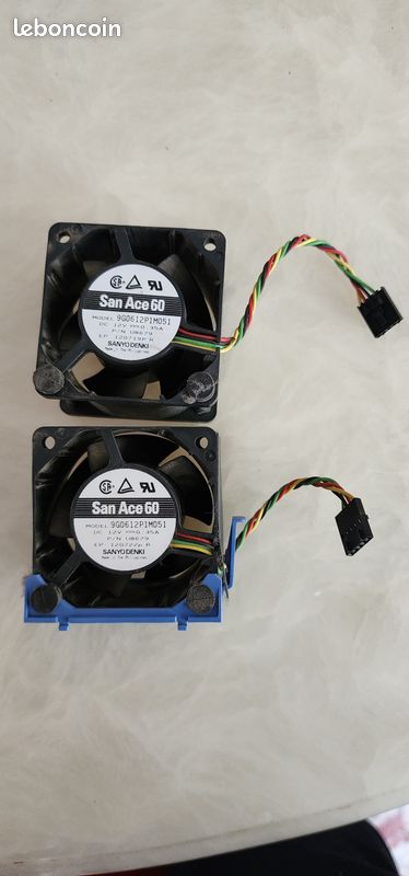 Lot de 2 ventilateurs San Ace 60 (image 1)