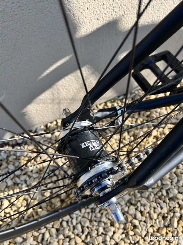 Vélo Santafixie Raval Black, 2 vitesses (image 5)