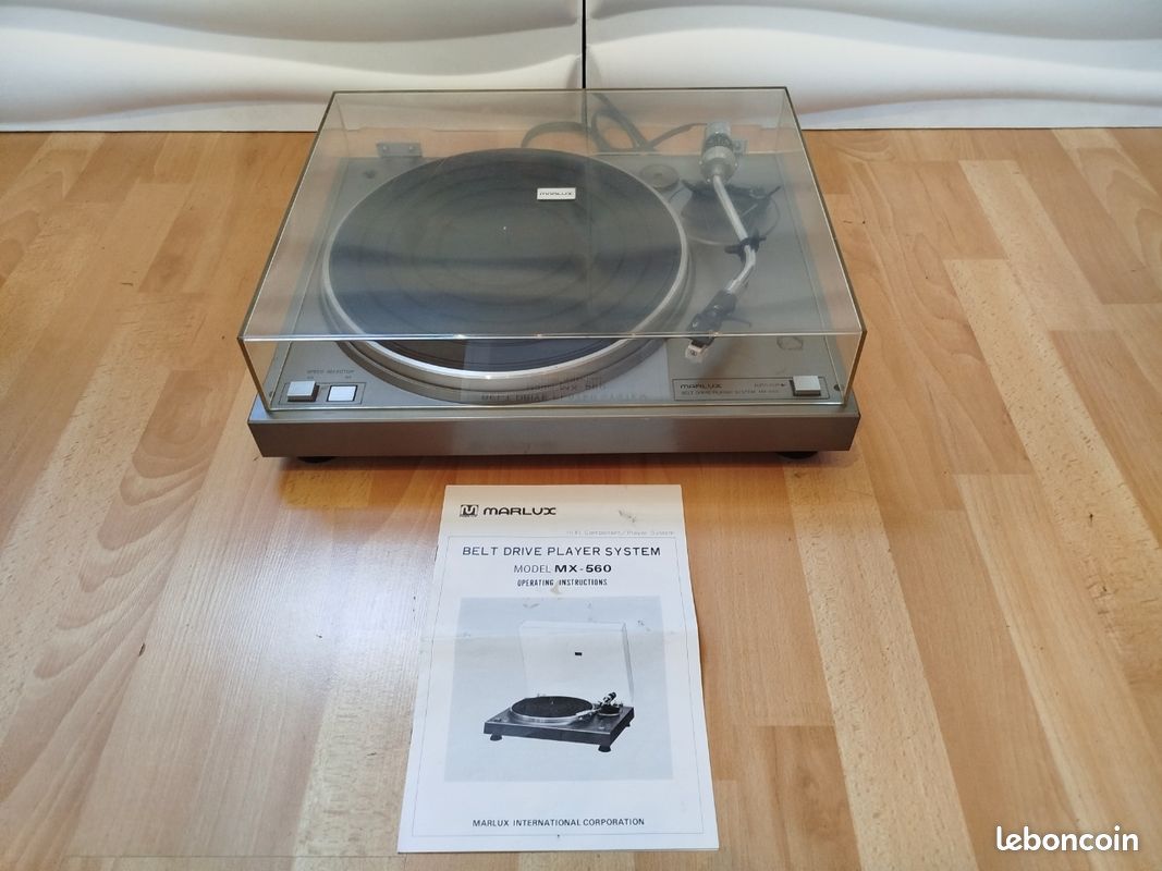 PLATINE VINYLE ADC 1500 FG + cellule ortofon vintage tourne disque EUR 129,00 - FR