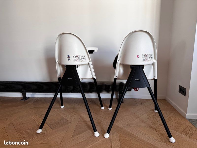 2 Chaises hautes Babybjorn blanches (image 5)