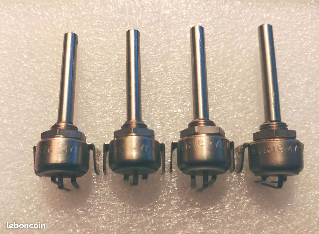 Potentiomètre 47kΩ à souder sur cicuit - DRALORIC LIN 61C - composant électronique - NEUF (image 3)