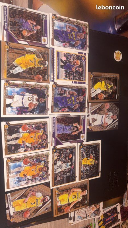 Lot carte basket nba Lakers (image 1)