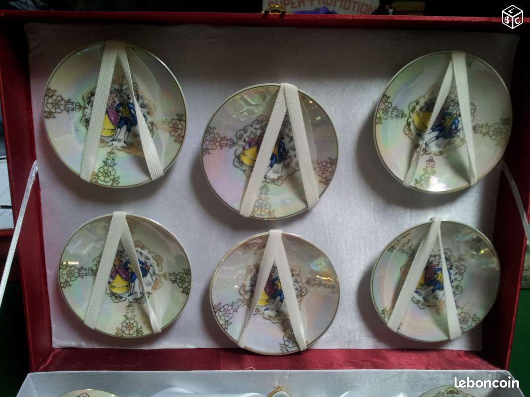 TRES JOLI SERVICE A CAFE 15 PIECES .gege51 (image 2)