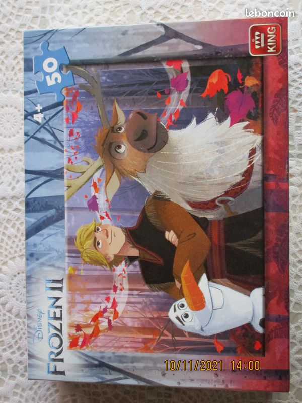 Puzzle Disney "Frozen II " comme neuf 50 pièces (image 1)