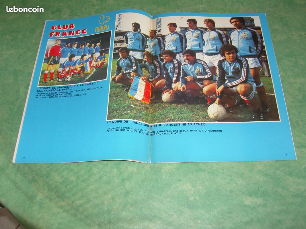 1975 MIROIR DU FOOTBALL n° 246 TOUTES LES EQUIPES DIVISION 1