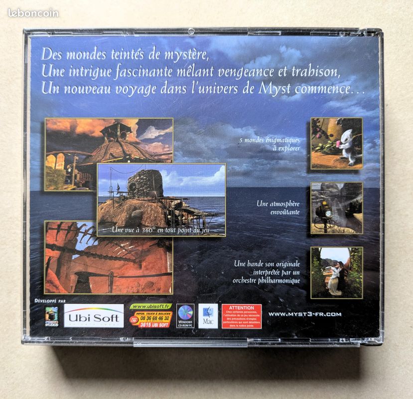 Jeu PC CD Myst III : Exile big box complet VF Très bon état (image 5)