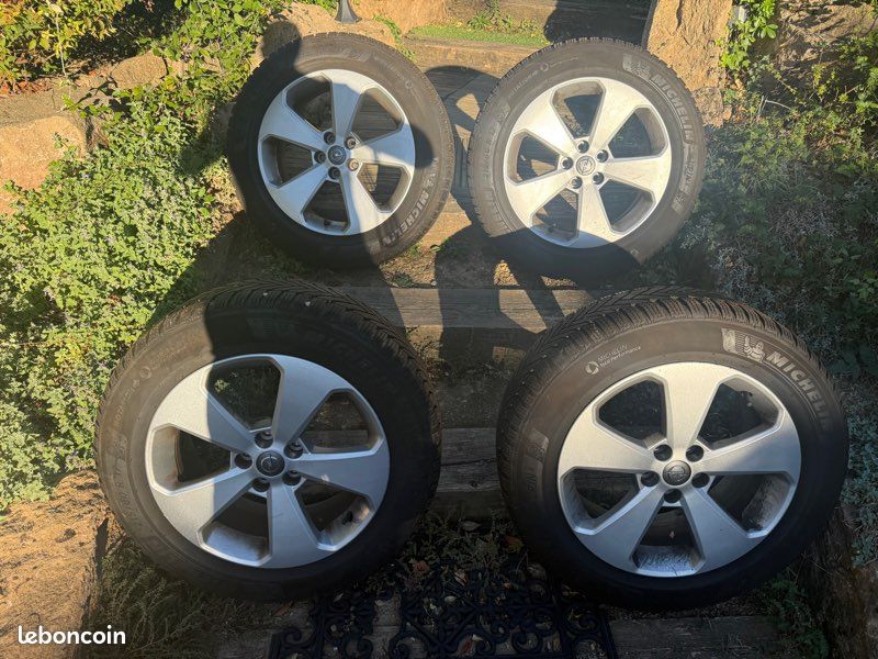 Roues alu avec pneus hiver 215/60/17 (image 1)