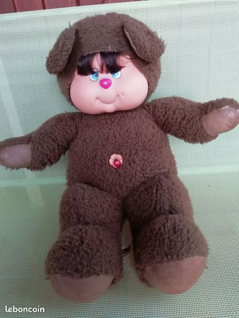 Peluche vintage année 80 nombrilou abeille