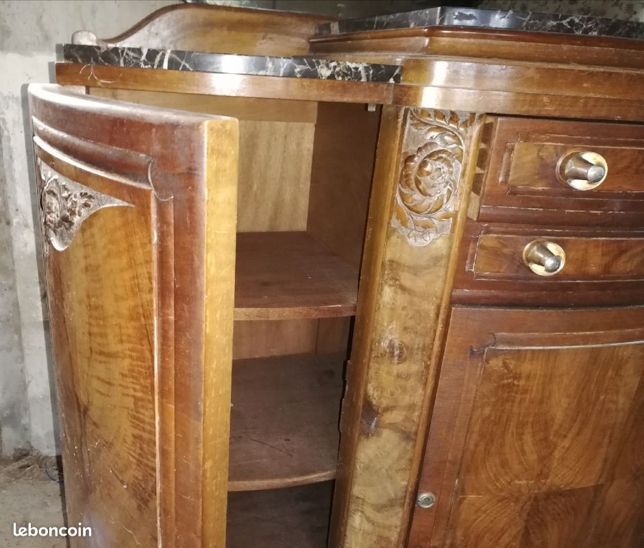 Buffet avec glace style art déco (image 3)