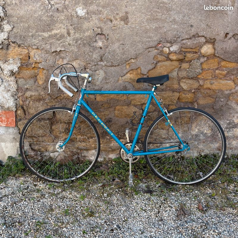 Tige De Plume Vélo Route Peugeot Vintage Années 80 – 26,4 Mm, Pince 22,2 Mm