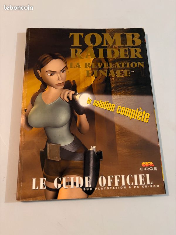 Guide officiel Tomb Raider La Révélation Finale - Solution complète PS1 et PC - Jeux vidéo