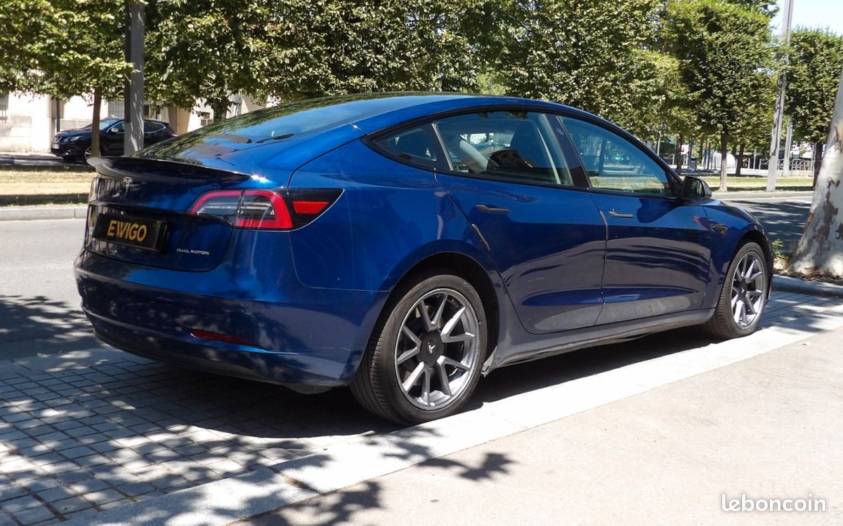 TESLA MODEL-3 82KWH GRANDE-AUTONOMIE 4WD BVA TVa (image 2)
