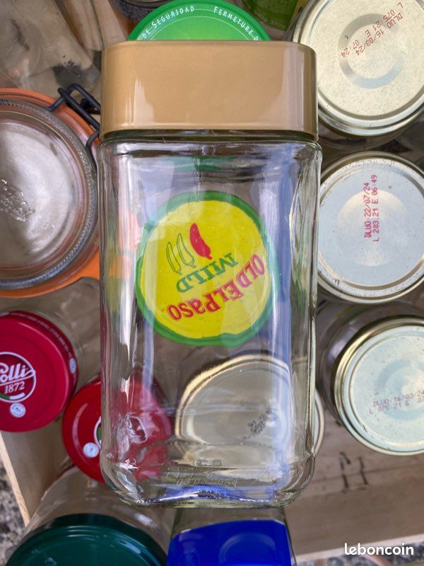 Lot De 40 Couvercles à Vis 63 Mm Pour Bocaux - Récupération Et Confitures - En Fer Blanc Étanche
