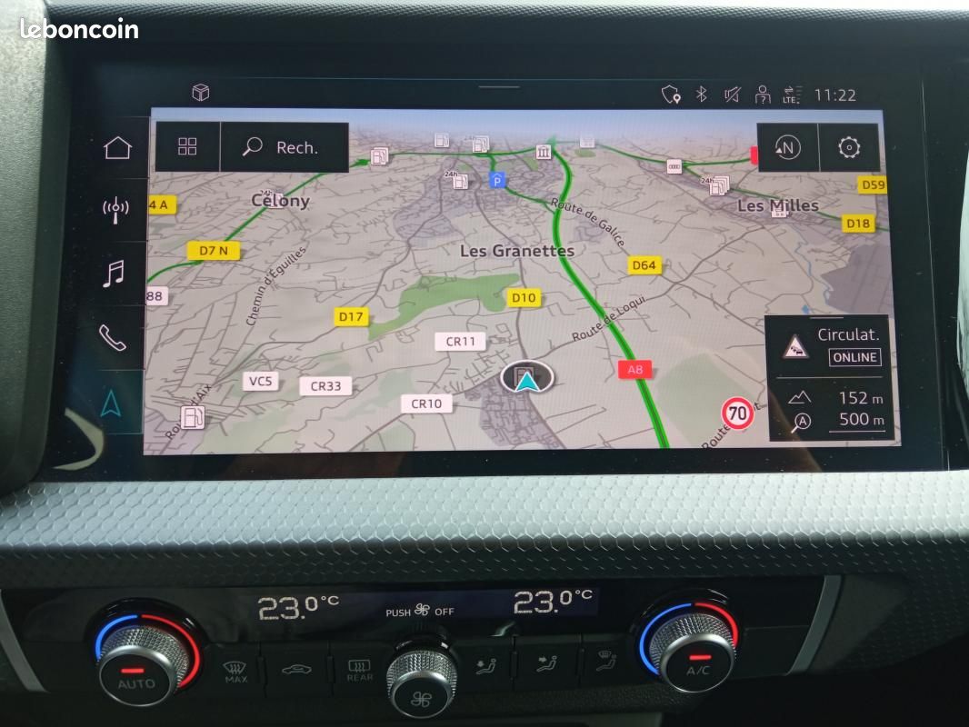 Audi A1 sportback 30 TFSI 110 ch S tronic 7 Avus (image 16)