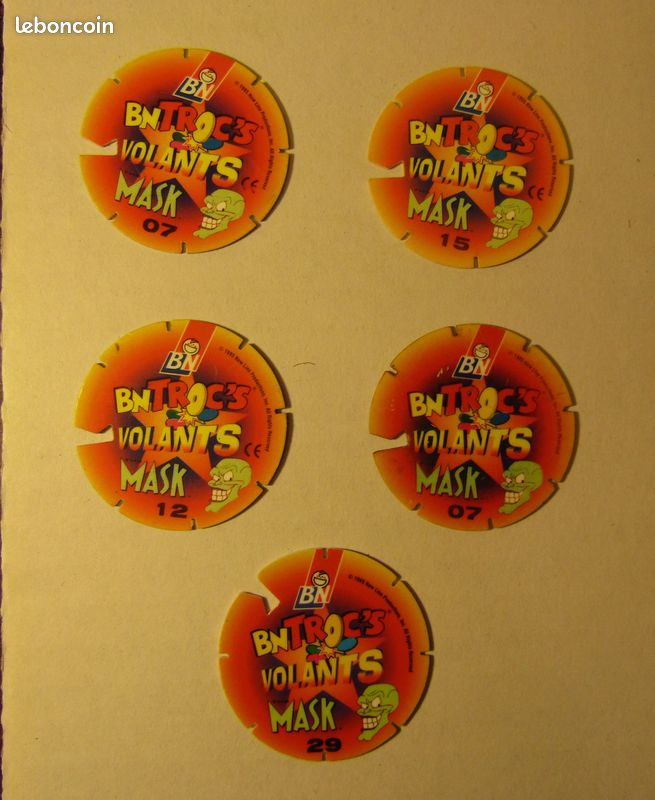 Lot pogs film The MASK (image 2)
