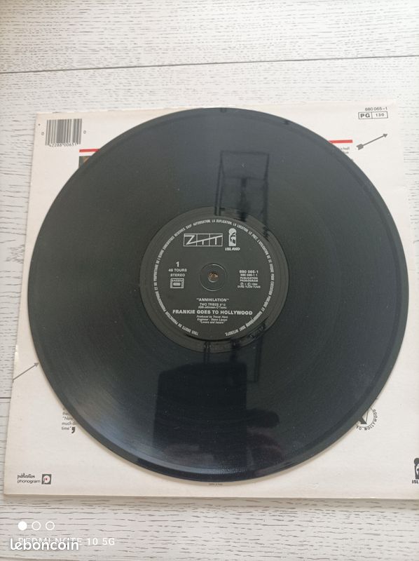 Vinyle Frankie goes to hollywood (image 3)