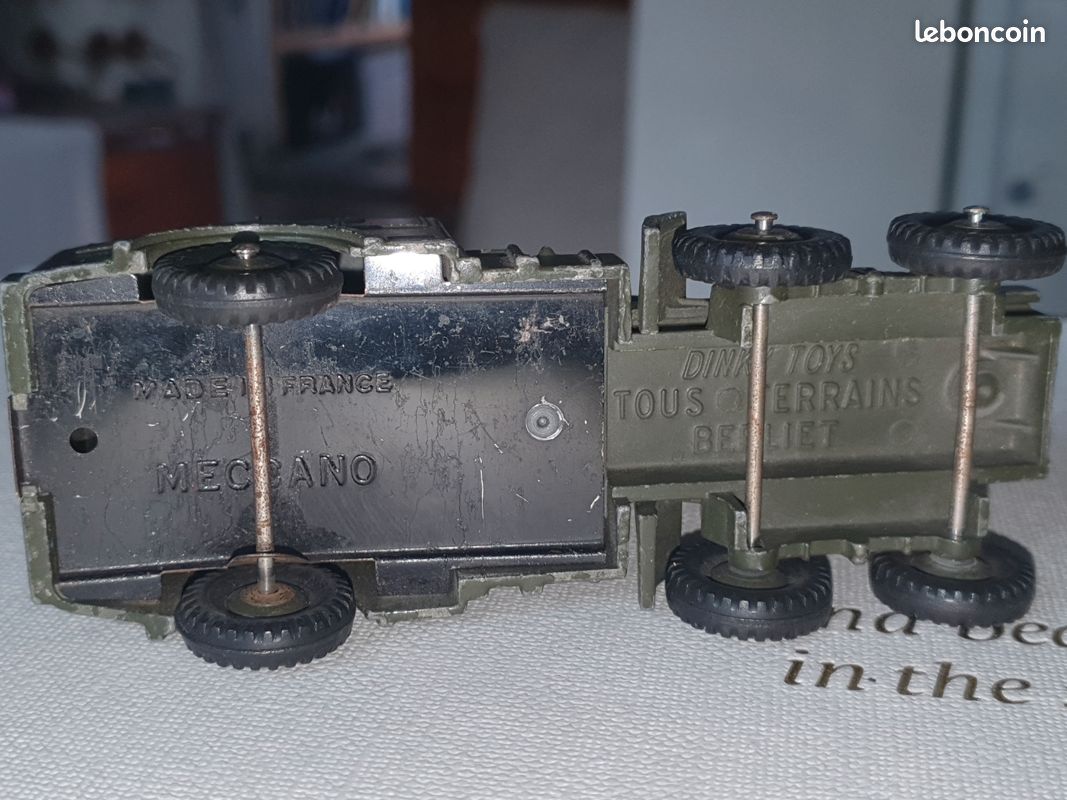 Dinky Toys 80D : Camion Militaire Berliet 1/43 – Miniature De Collection Occasion