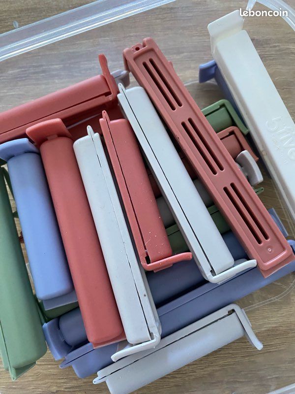 Lot de pinces de fermeture pour sachets – 3 tailles (image 2)