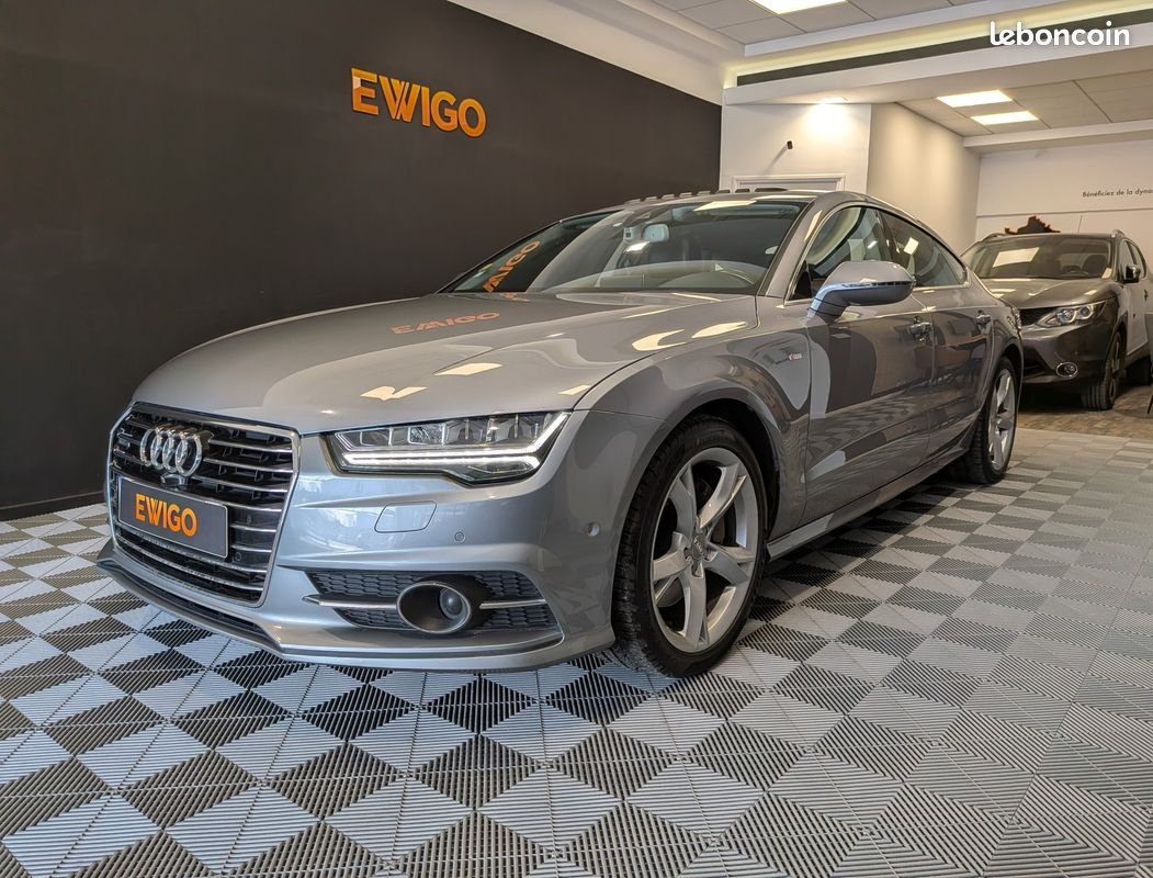 Audi a7 sportback 3.0 tdi 218 ch s line quattro sieges chauffants av / ar toit ouvrant etat proche du neuf (image 2)