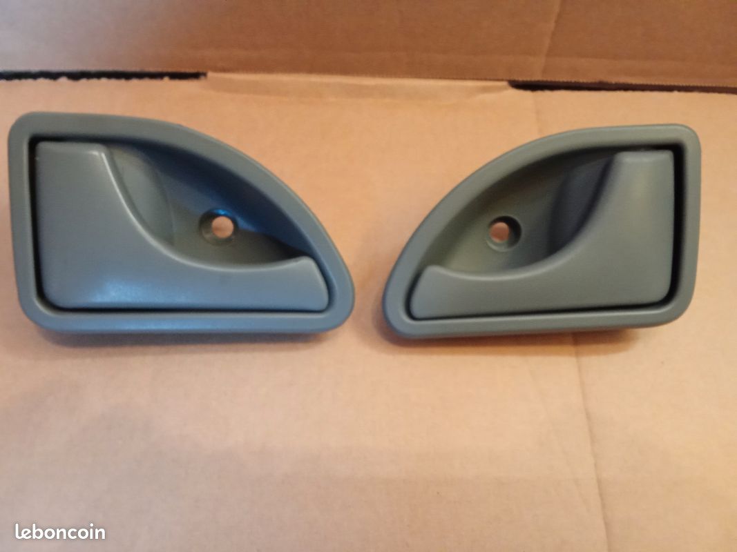 Poignée ouverture de porte intérieur gauche et droite twingo 1phase2 gris foncé (image 1)