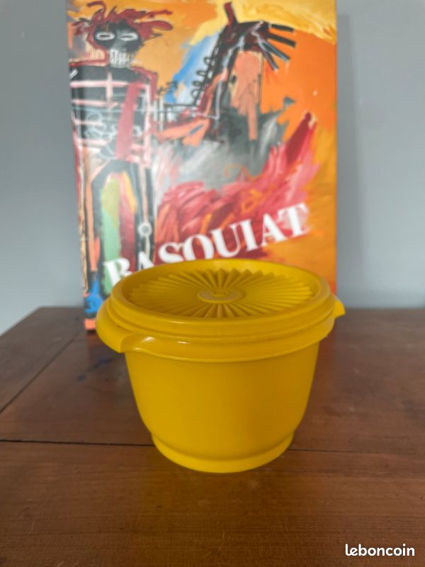 Lot de 2 Tupperware soleil vintage - Arts de la table