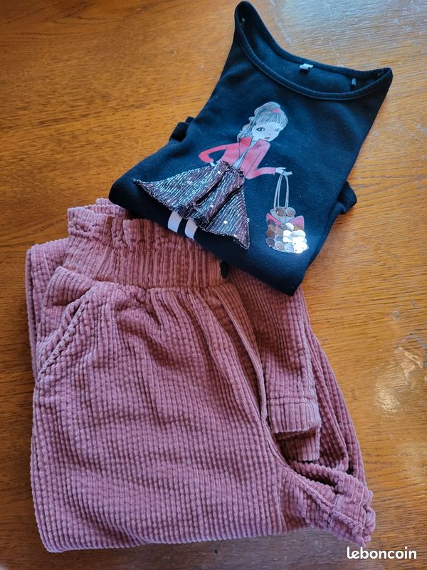 Pantalon velours (image 8)