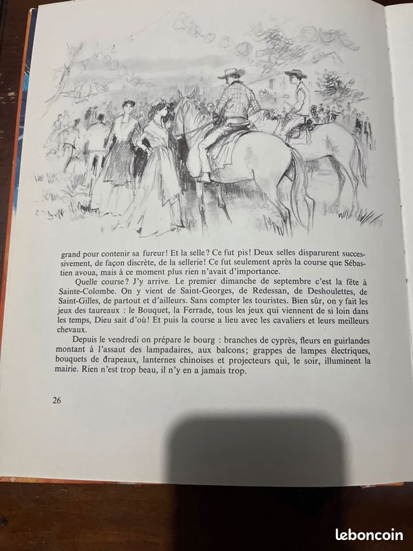 Livre de Cécile Aubry, Sebastien et le cheval sauvage (image 4)