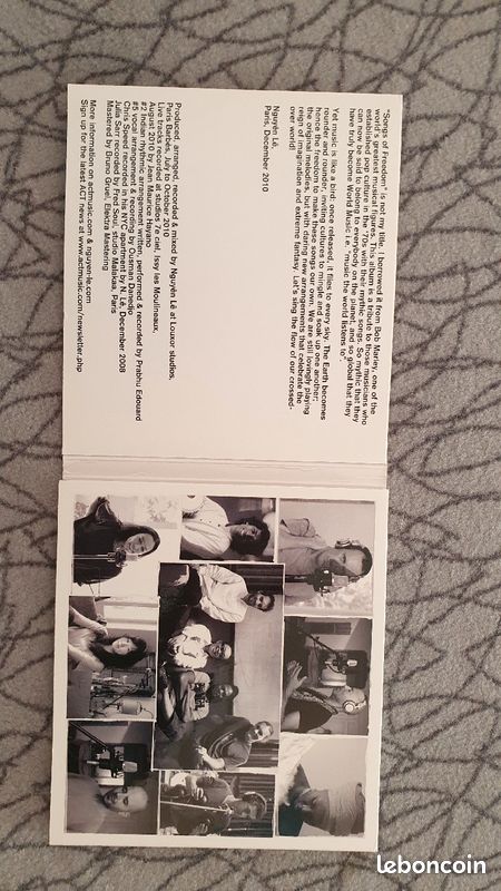 CD Nguyên Lê - Songs of Freedom (image 3)