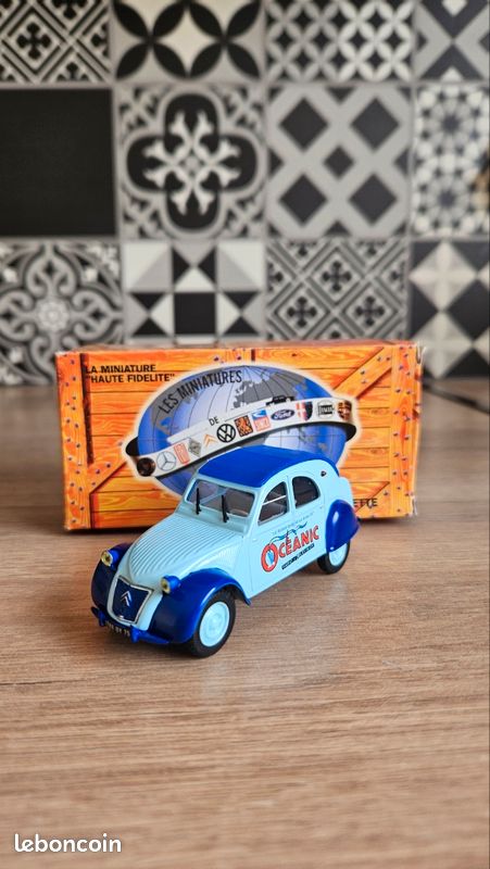NOREV HACHETTE CITROËN 2 CV AZU 1955 Fourgon L'Alsacienne Biscuits