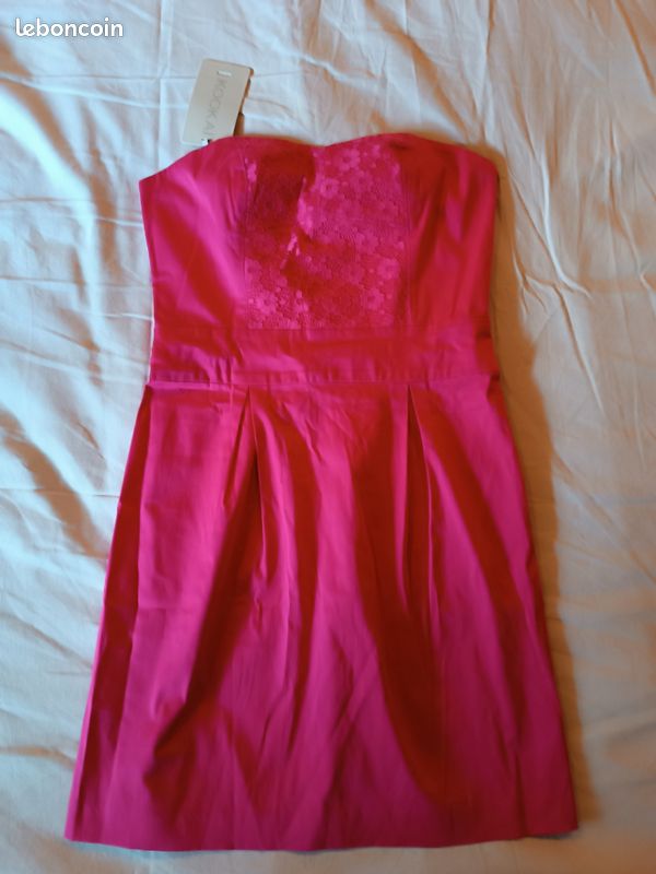 Robe bustier fushia Kookaï neuve (image 1)