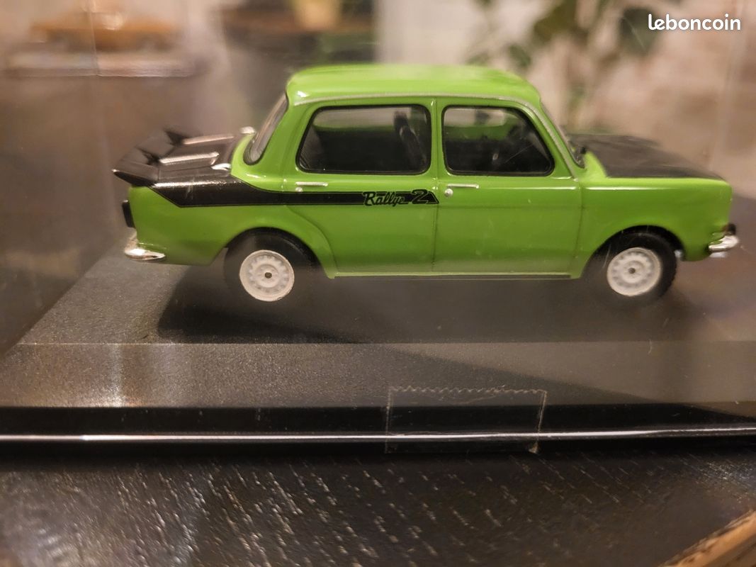 Norev Ancien - Simca 1000 Coupé Vert Clair N°73 - 1/43 - Sans Boîte - France