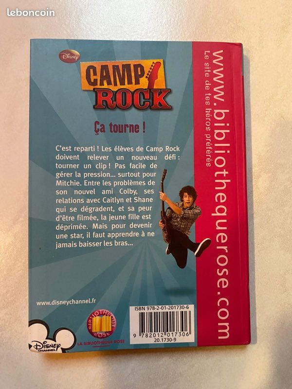 Livre camp rock tome 2 "ça tourne" (image 3)