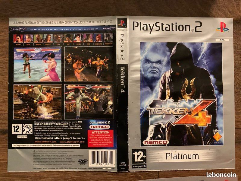 Tekken 4 (Import Japonais) - PS2 - Jeu Occasion Pas Cher