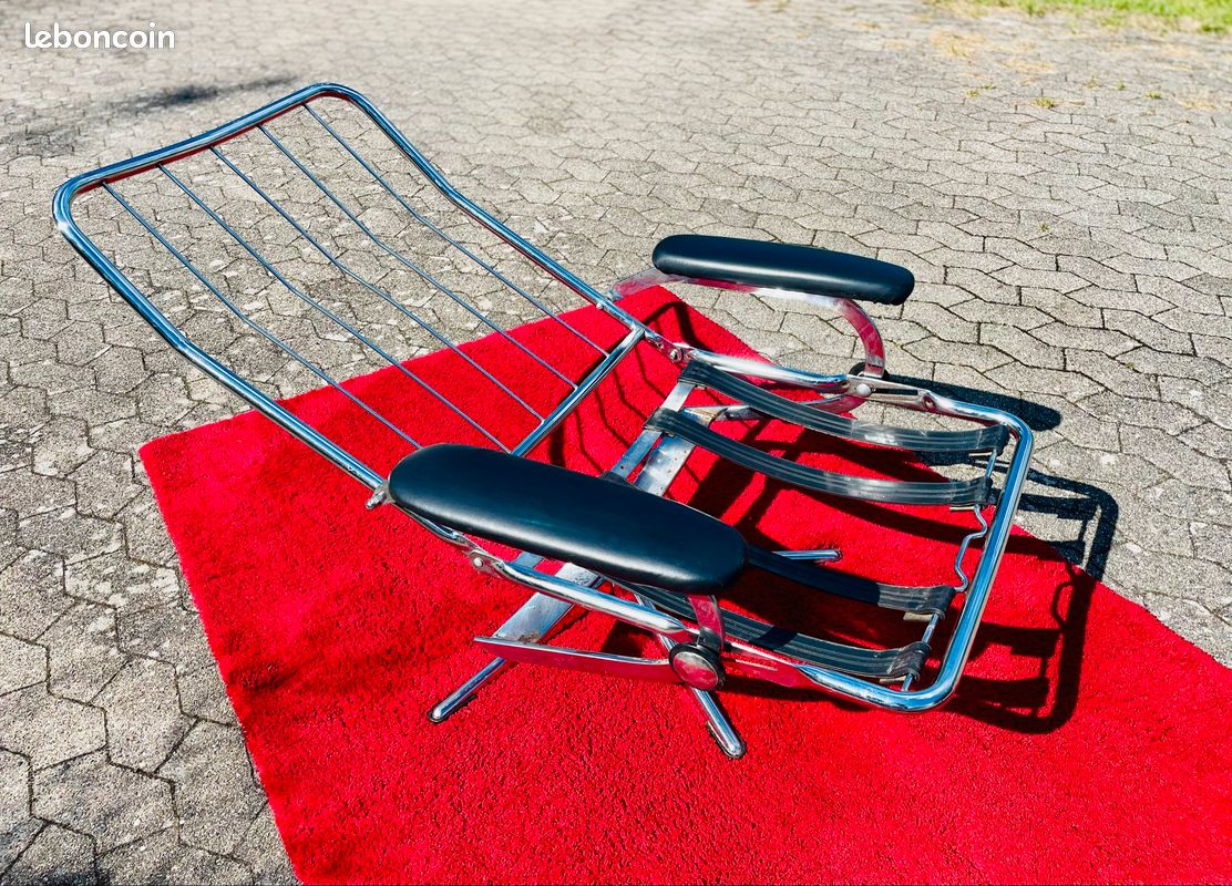 Fauteuil lounge vintage (image 3)