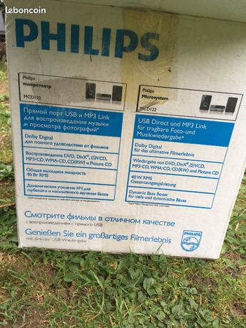 PHILIPS MCD122 - Fiche technique, prix et avis