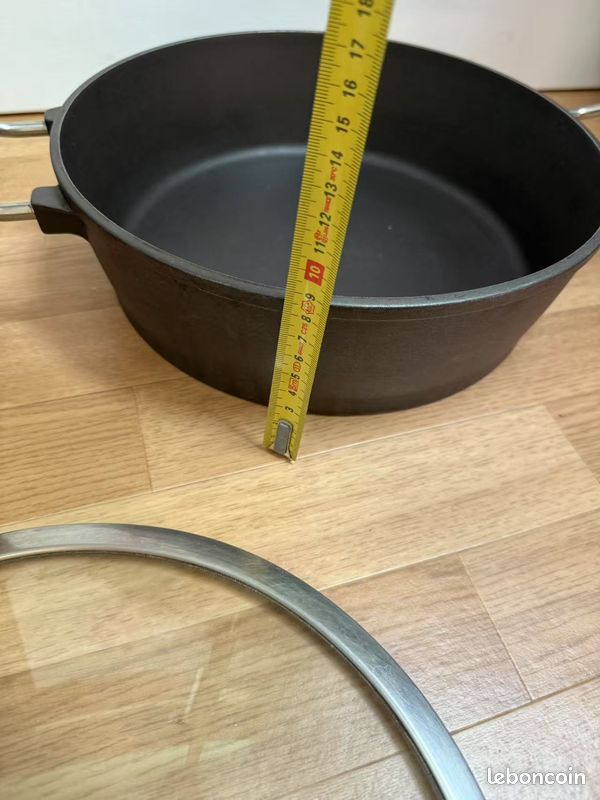 Faitout avec couvercle verre (image 2)