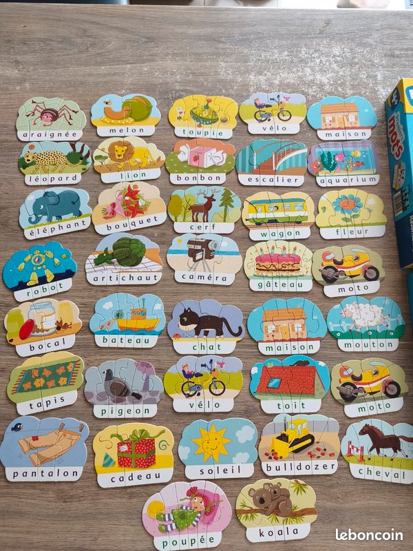 JEUX DE LETTRES - Jeu educatif - Initation a la lecture - Ravensburger