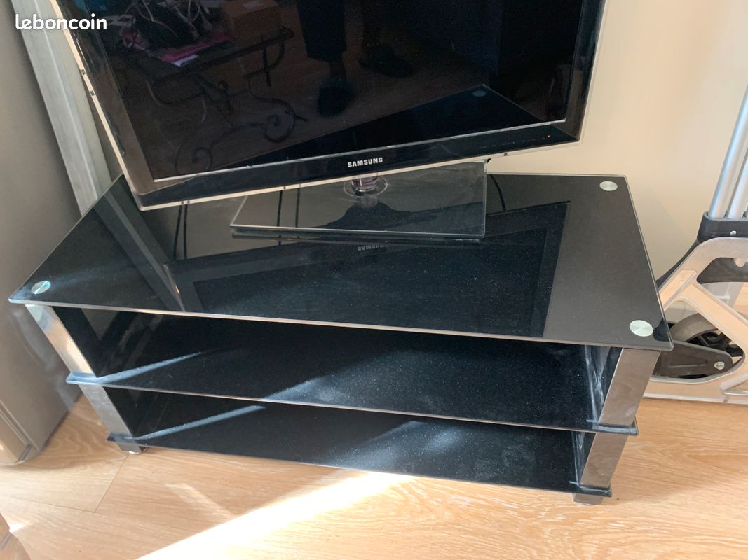 Meuble TV noir (image 6)
