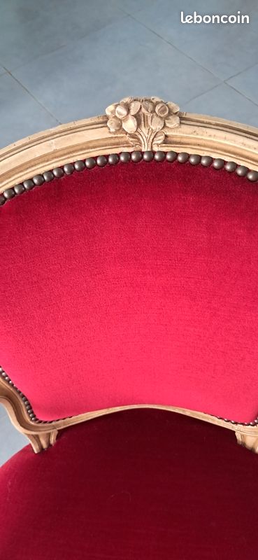 Paire de fauteuil cabriolet style louis XV (image 6)